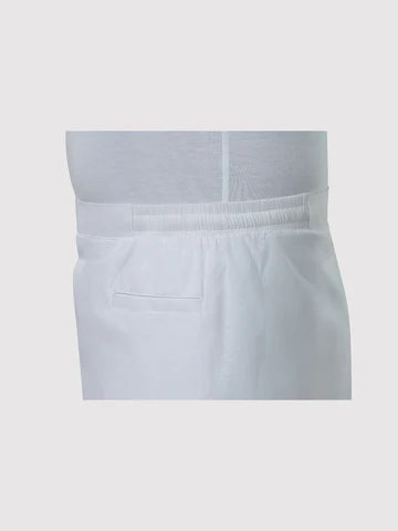 minister white flexi vesti side elastic