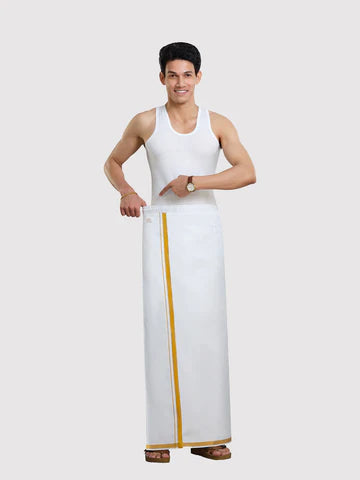 minister white flexi vesti side elastic